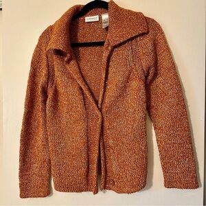 Villager liz claiborne company cardigan sweater women L